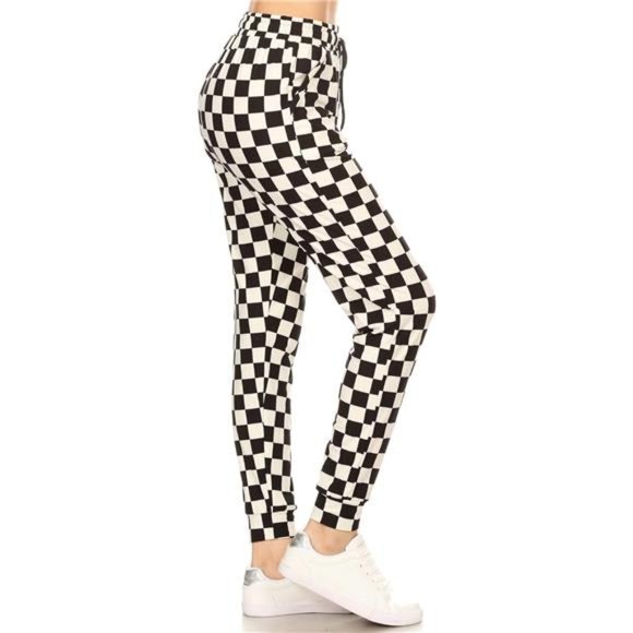 Relaxed-fit Jogger Track Cuff Sweatpants with Pockets for Yoga, Workout - Picture 1 of 5